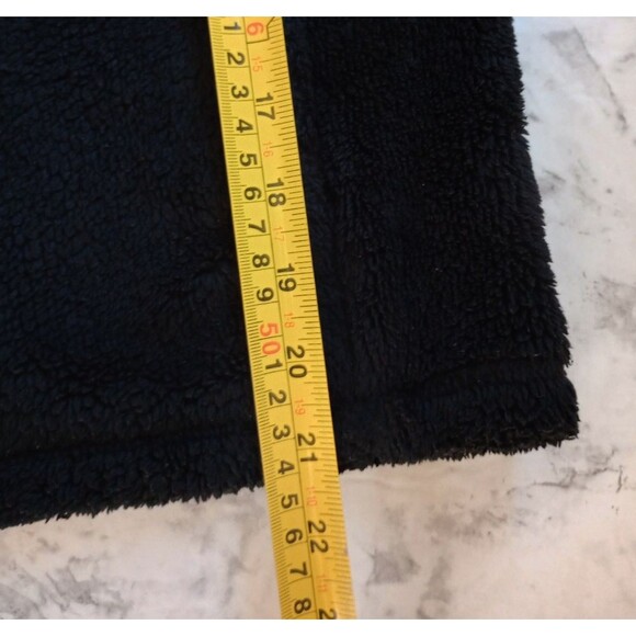 Wonder Nation Black Sherpa Jacket with Hood Size Large 10-12 - Picture 8 of 8